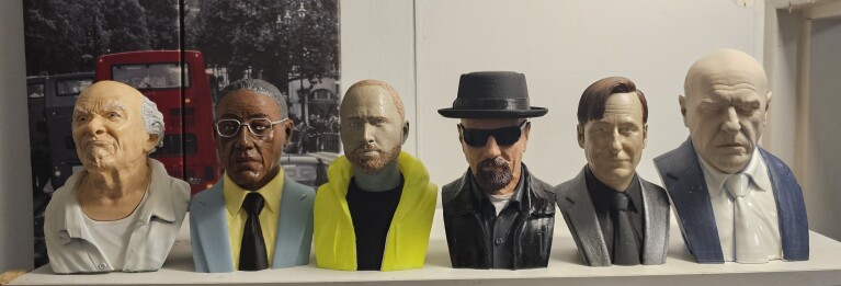 3D Printing, Breaking Bad, Traada 3D, 3D Printed