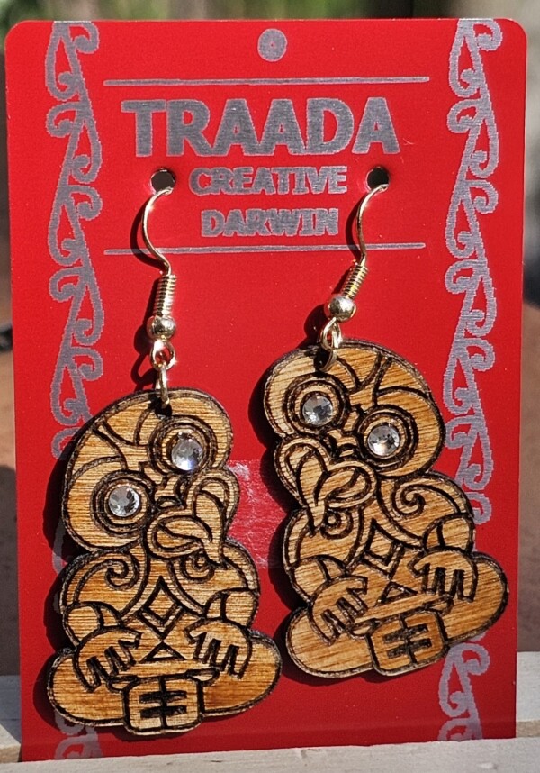 Earrings Tiki