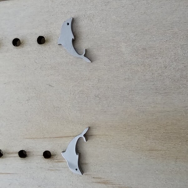 Earrings Silver Dolphin