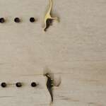 Earrings Gold Kangaroo