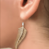 Earrings Fern Clear