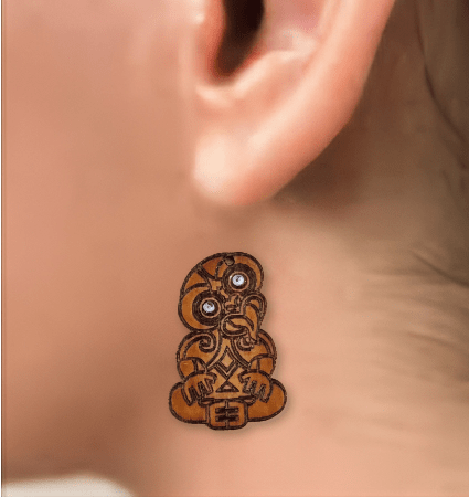 Earrings Tiki