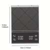 Food Scales 3kg with kitchen timer