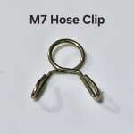 Metal Hose Clips Spring Loaded  M7 x 2