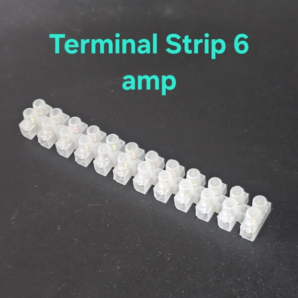 Terminal Strip 6 amp
