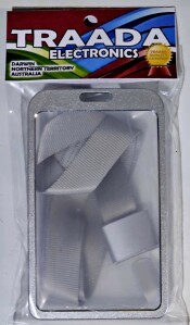 ID Card Holder Silver Portait