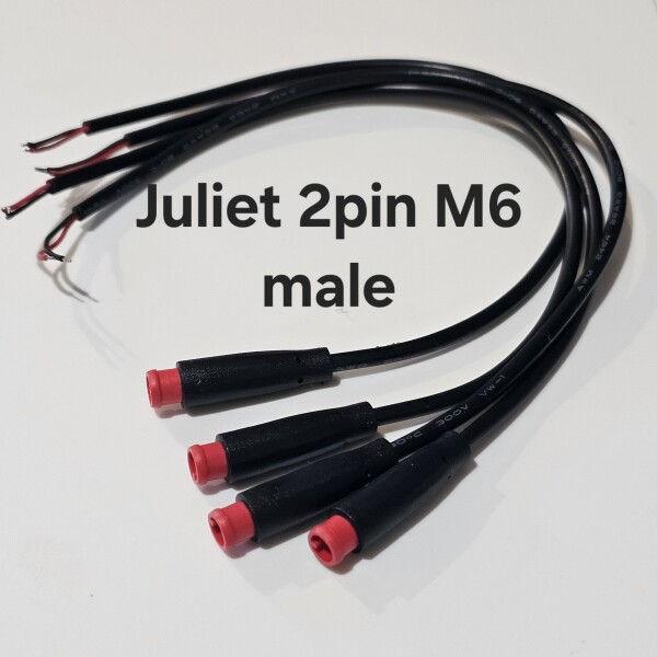 Juliet M6 2Pin Male