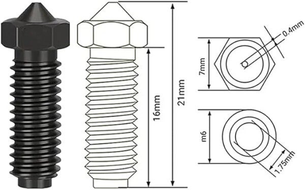 Anycubic Kobra 3 Nozzles