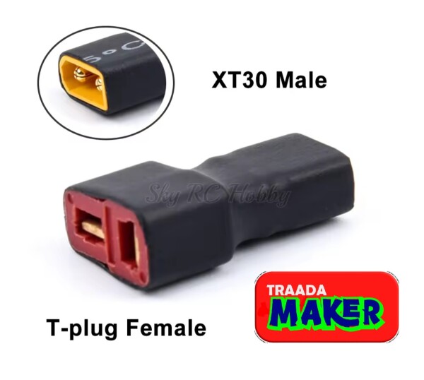 DC Adapter XT30 Male to T-plug female