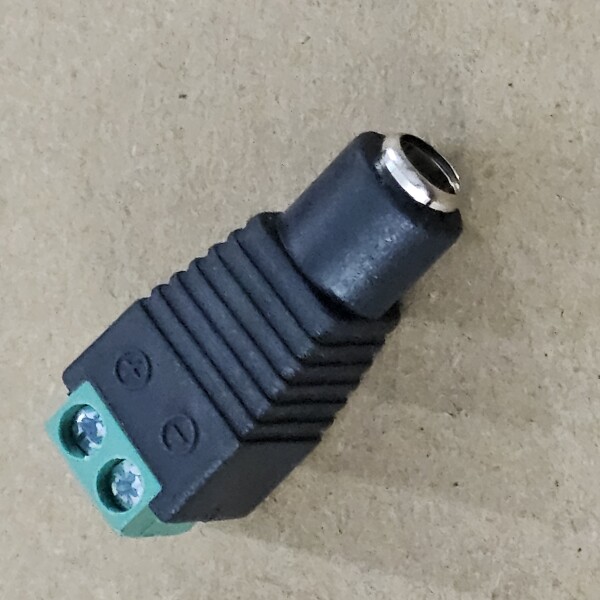 DC Screw Terminal Adapter 5.5×2.1 Female