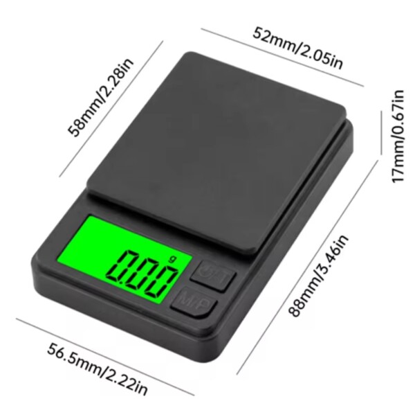 Pocket Scales 500g