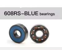 High Performance 608 RS Bearing Blue