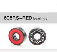 High Performance 608 RS Bearing Red