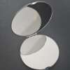 Stainless Steel Compact Makeup Mirror Round