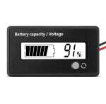 Battery Capacity Meter White