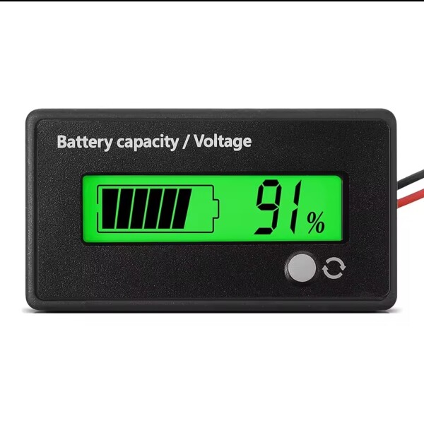 Battery Capacity Meter Green
