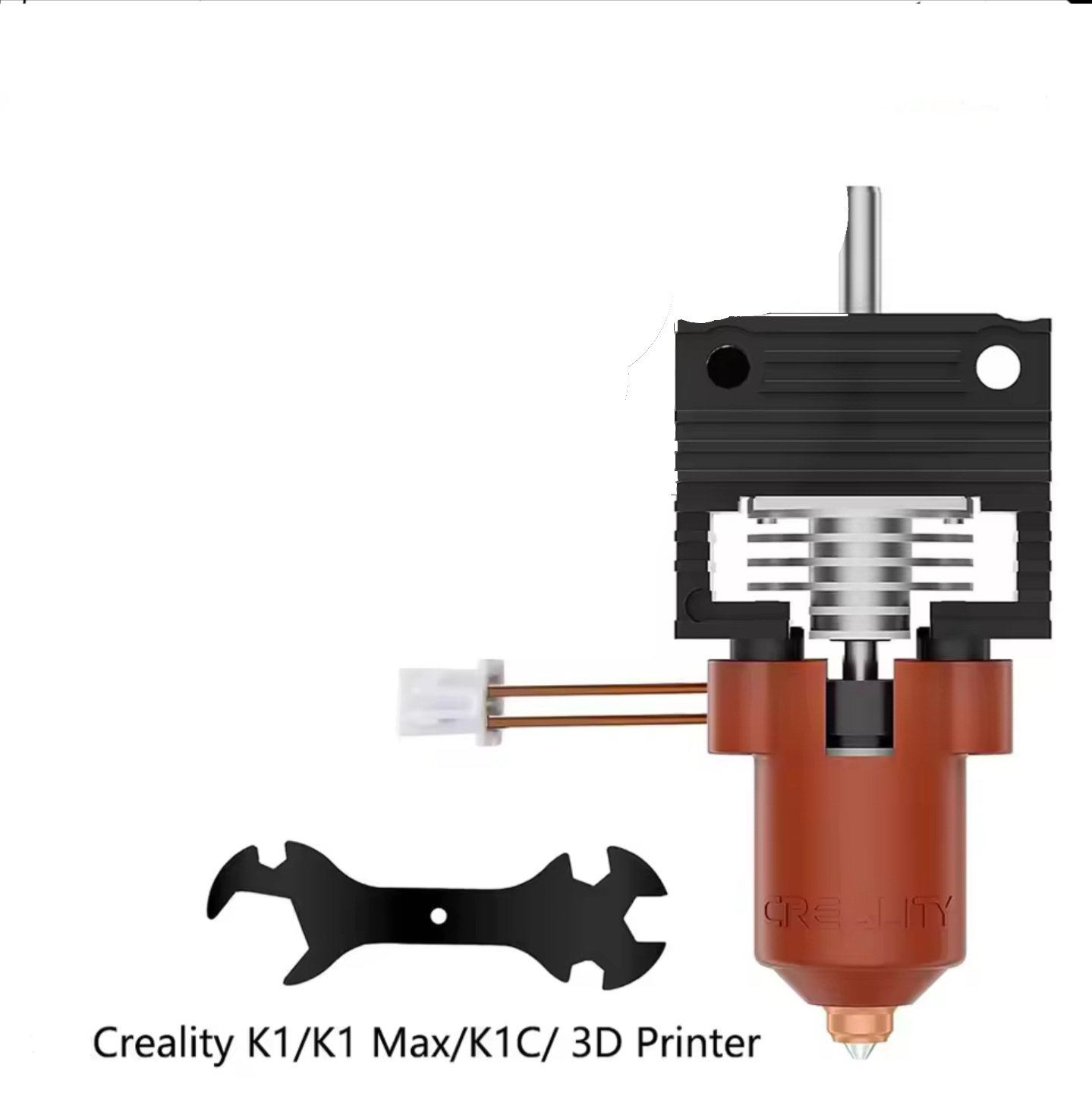 C Extruder Creality Official K1/K1 Max/K1C Upgrade Ceramic Heating Block Hotend Kit For K1 Series 3D Printers Unicorn Quick Swap Nozzle Kit Creality K1 - Foto 13